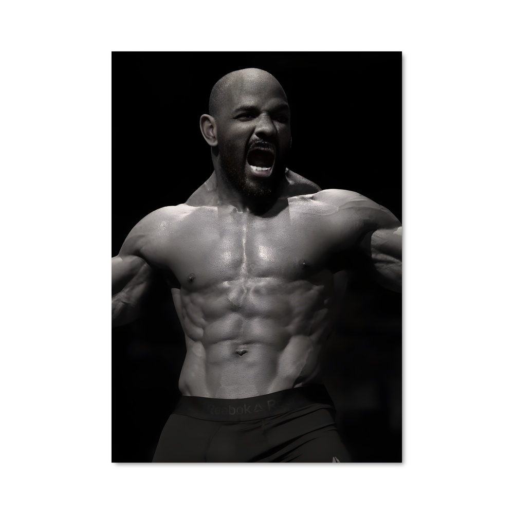 Poster Guerrier au Barbe